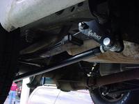 CalTrac traction bars, supposedly helps with axle wrap, I haven't seen much of a traction difference yet